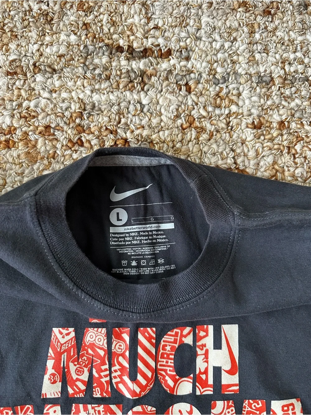Nike Black Graphic Tee 